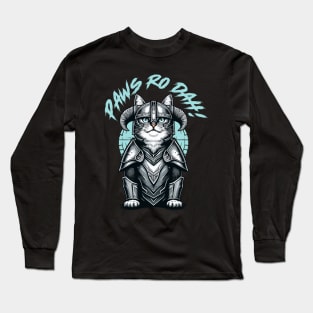 The Elder's Fur | Video Game | Cat | Hero | Gaming Icon | Pop Culture Long Sleeve T-Shirt